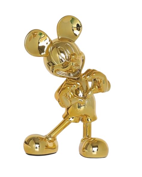 Mickey Heart – Gold – Blanche Art