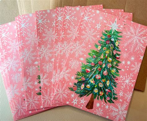 Oh Christmas Tree Boxed Cards - Etsy