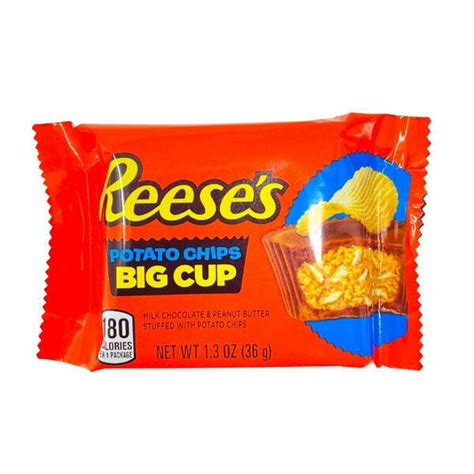 Reese's Potato Chips Big Cup 36g - Sweetsworld - Chocolate Shop