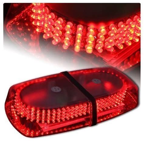 240 LED Red Warning Emergency Vehicle Truck Snow Plow Safety Top Strobe ...