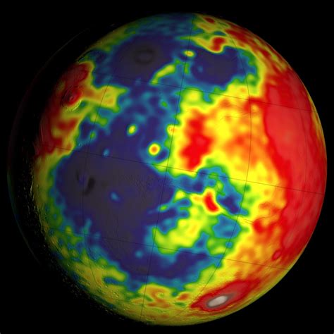 NASA SVS | GMM-3 Mars Gravity Map