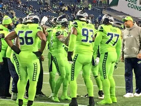 seattle Seahawks neon green uniforms – TheCount.com