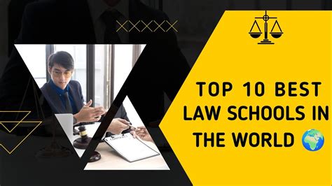 Top 10 Best Law Schools in the World 🌍 | Best Law Schools - YouTube