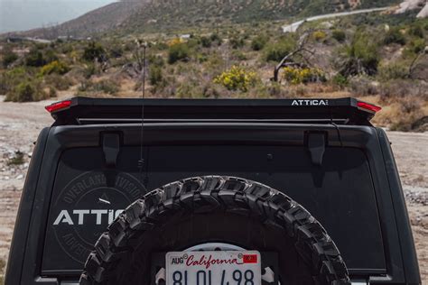 2018-2023 Jeep Wrangler JL Frontier Series Roof Rack | Attica 4x4 | Truck & Jeep Accessories