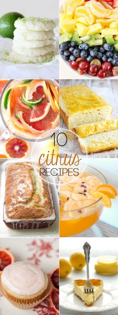 10 Citrus Recipes - Easy Peasy Meals