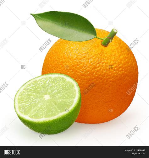 Orange Fruit Green Image & Photo (Free Trial) | Bigstock