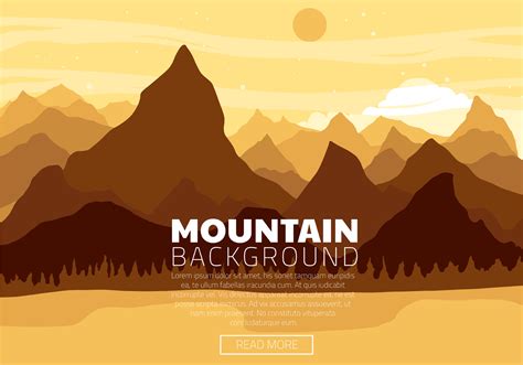 Mountain Landscape Vector Design 251799 Vector Art at Vecteezy