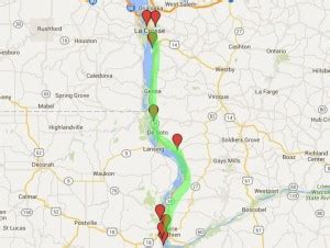 Great River Road Trip Travel Map & Directory | Scenic Pathways