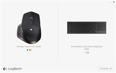 Configure the MX Master mouse with Logitech Options