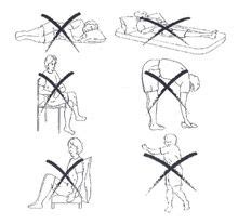 post op hip replacement positioning/precautions | Hip replacement exercises, Hip precautions ...