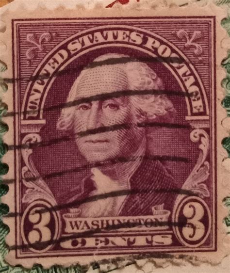 George Washington 3 Cent Stamp - Etsy