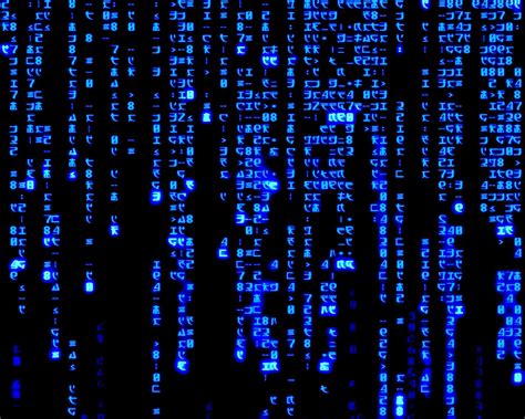 🔥 [42+] Blue Matrix Code Wallpapers Live | WallpaperSafari