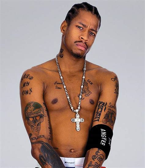 Hair & Tattoo Lifestyle: Allen Iverson Tattoos