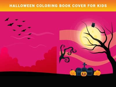 Halloween Coloring Book Cover for Kids by Pixar Graph on Dribbble