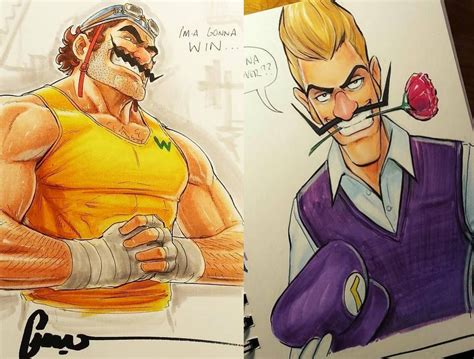 Wario and Waluigi - Illustration by zack-awesome - on DeviantArt ...