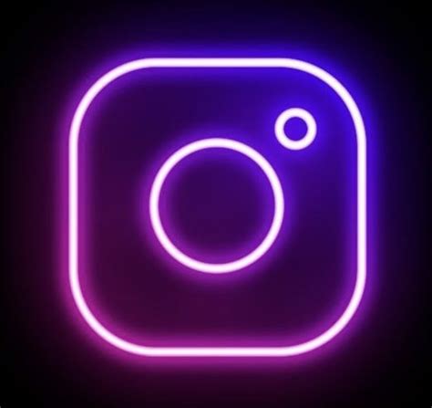 Neon purple Instagram icon in 2022 | Neon signs app icon, Galaxy phone wallpaper, Iphone ...