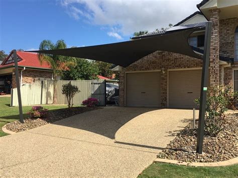 Carport Shade Sails Carport sail shade structures Brisbane