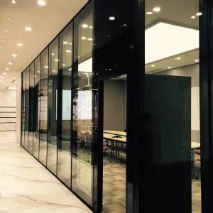 Soundproof Single Glass Wall Cost for Office Decoration - China Room Divider and Office Partition