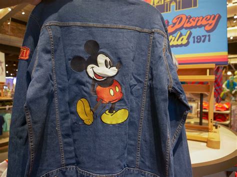 PHOTOS: New Mickey Mouse Embroidered Jean Jacket Arrives at Disney ...