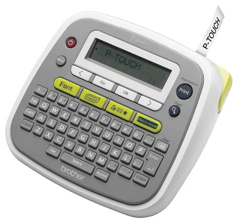 Brother P Touch Label Maker Manual Pt-d210