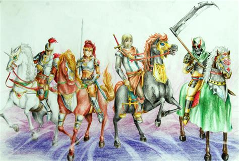 4 Knights of Apocalypse by ArtmanceR on DeviantArt