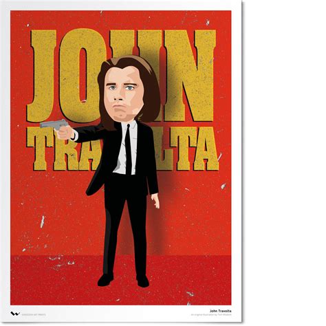 John Travolta Art Print – Wisdom Art Prints