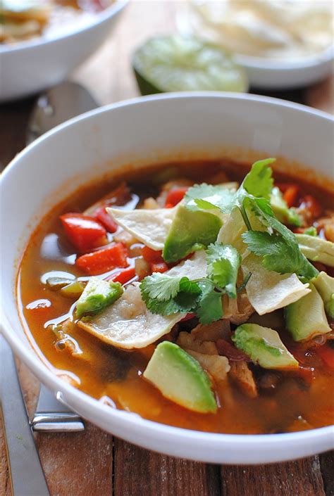 The Pioneer Woman's Chicken Tortilla Soup | Bev Cooks