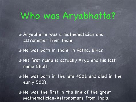 Adam aryabhatta