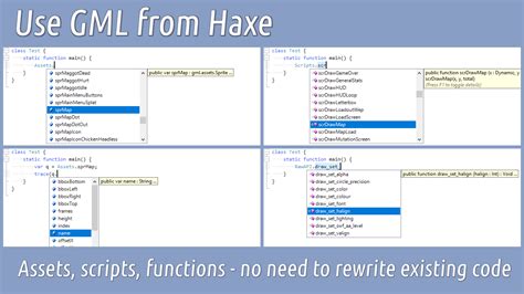 sfgml - a Haxe GameMaker compiler by YellowAfterlife