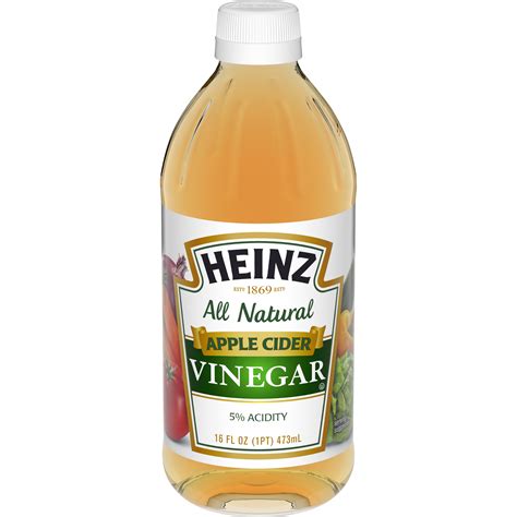 Apple Cider Vinegar with 5% Acidity - Products - Heinz®