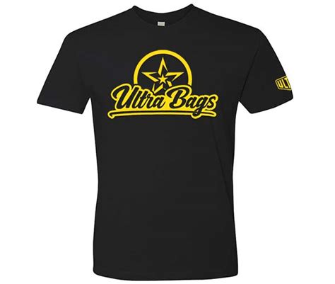 Ultra Bags T-Shirt Black - Ultra Cornhole