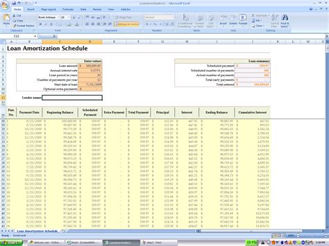 Excel Spreadsheet Mortgage Calculator — db-excel.com