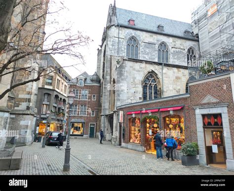 The old town of AAchen at Germany Stock Photo - Alamy