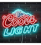 Amazon.com : Beer Neon Sign LED Neon Beer Bar Signs for Man Cave Decor Beer Logo Sign with ...