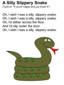 Snake song | Preschool songs, Classroom songs, School songs