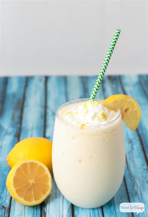 Frosted & Frozen Lemonade Recipe - Atta Girl Says