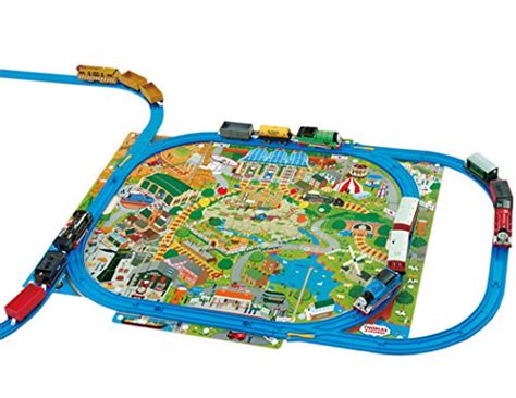 Takara Tomy Plarail Thomas & Friends Transform Into Box! Play Map Set