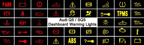 Audi Q5 Dashboard Warning Lights - DASH-LIGHTS.COM