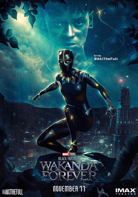 Black Panther Wakanda Forever Shuri Poster by AkiTheFull on DeviantArt