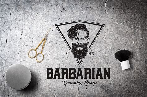 BARBARIAN Logo Design on Behance