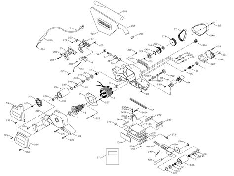 Porter-Cable 362_Type_3 Belt Sander | Model Schematic Parts Diagram ...