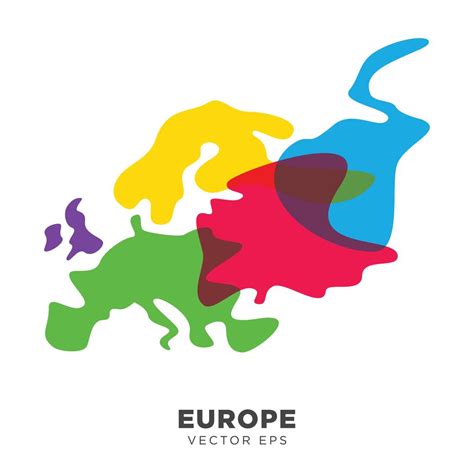 Creative Europe Map Vector, vector eps 10 561539 Vector Art at Vecteezy