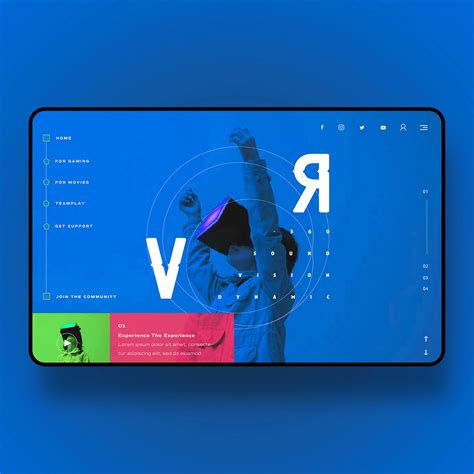 VR Ui Design Concept on Behance