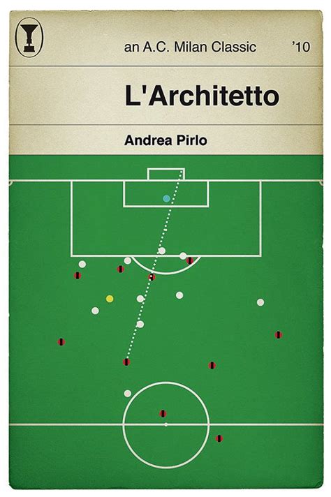 AC Milan Goal V Parma Andrea Pirlo Poster L'architetto | Etsy | Andrea ...