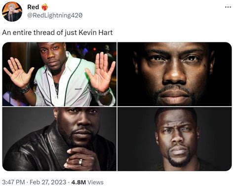 An entire thread of just Kevin Hart | Kevin Hart Reaction Images | Know Your Meme