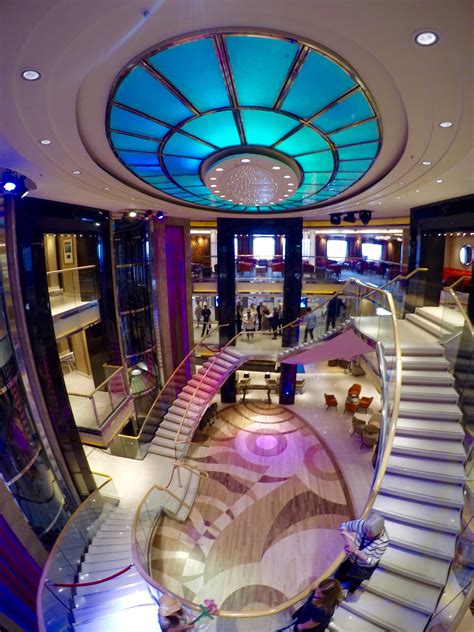 Ventura's atrium - The Cruise Blogger | Cruise Blog