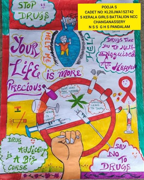 INTERNATIONAL DRUG ABUSE DAY POSTER – India NCC