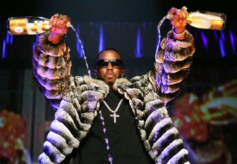 P Diddy Pouring Champagne: A Glittering Icon Of Celebration