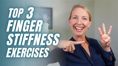 Top 3 Finger Stiffness Exercises (Beginner) - YouTube