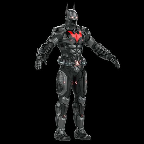 Batsuit Armor from Batman Beyond 3D Printing Model